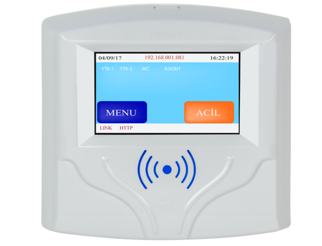 DIGITOUCH ODA KONTROL PANELİ 